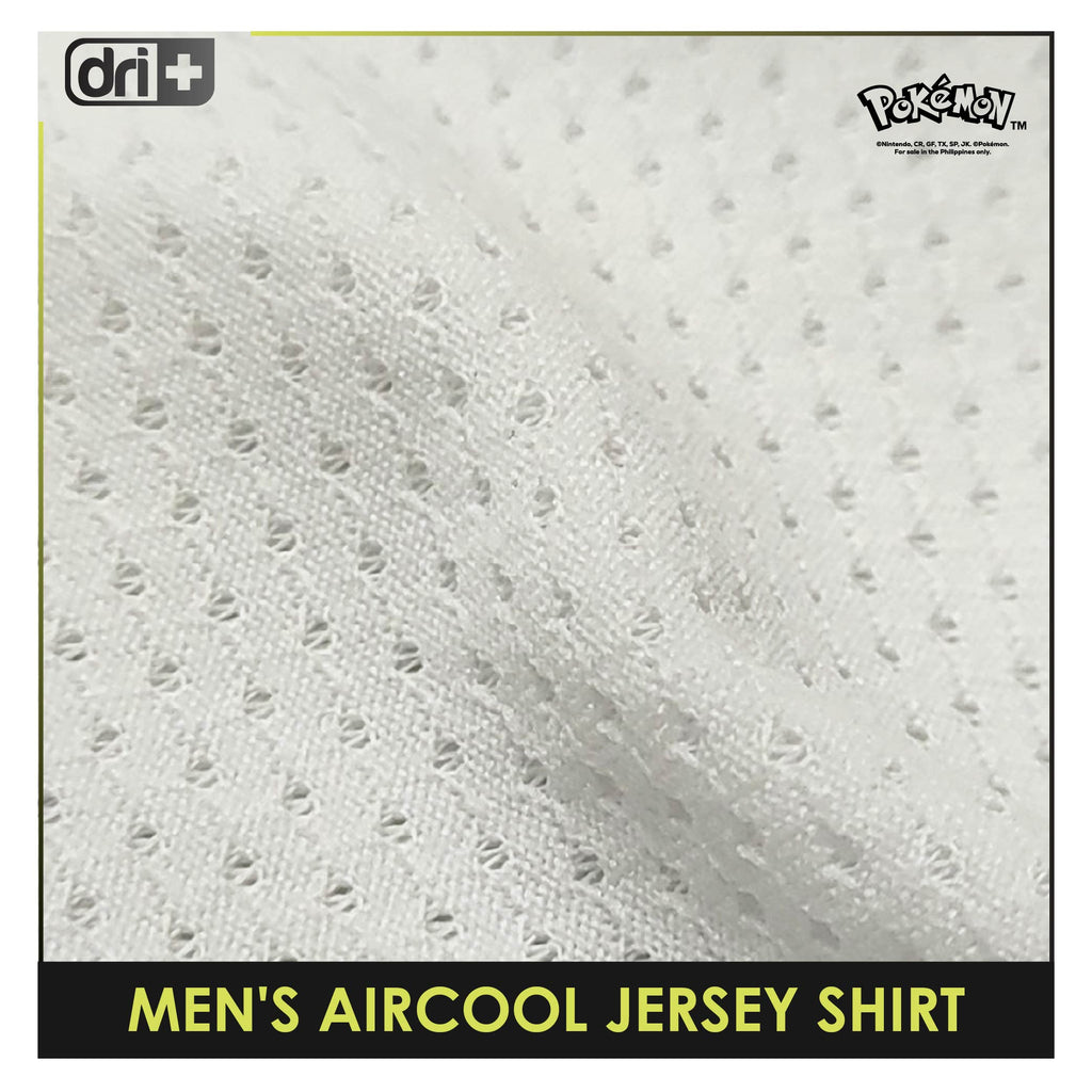 Dri Plus Men’s Pokemon Collection Aircool Jersey Shirt 1 pc PKDUMSRD534