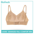 Biofresh Ladies’ Seamless Full Comfort Bra 1 piece ULBR623