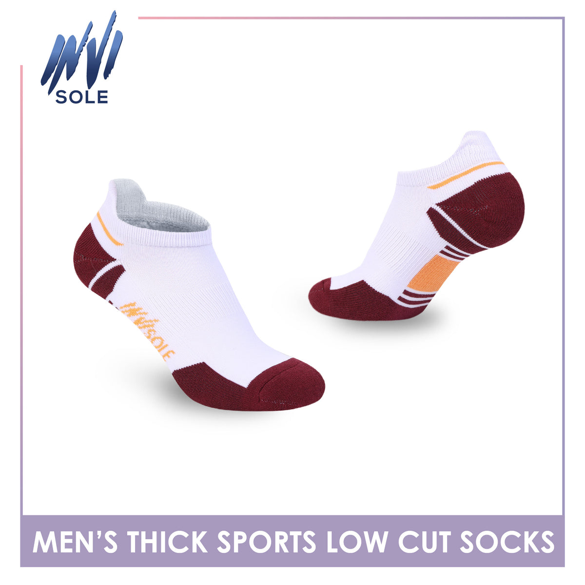 Burlington Invisole Men’s Thick Sports Low Cut Socks 1 pair XMVS611