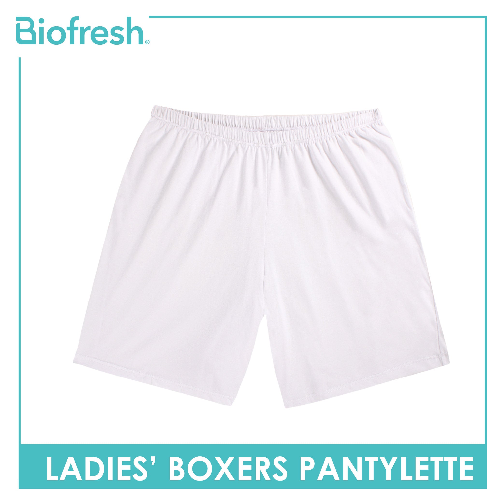 Biofresh Ladies’ Antimicrobial Cotton Boxer Pantylette 1 piece ULPX4201
