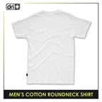 Dri Plus Men’s Anti-Odor Sweat Wicking Cotton Plain Roundneck Shirt 1 piece DUMSRC523