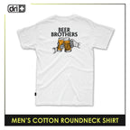 Dri Plus Beer Brothers Men’s Anti-Odor Sweat Wicking Cotton Roundneck Shirt 1 piece DUMSRC5310