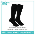 Biofresh Men's Thermal Thick Sports Knee High Socks 1 pair RMTHS1