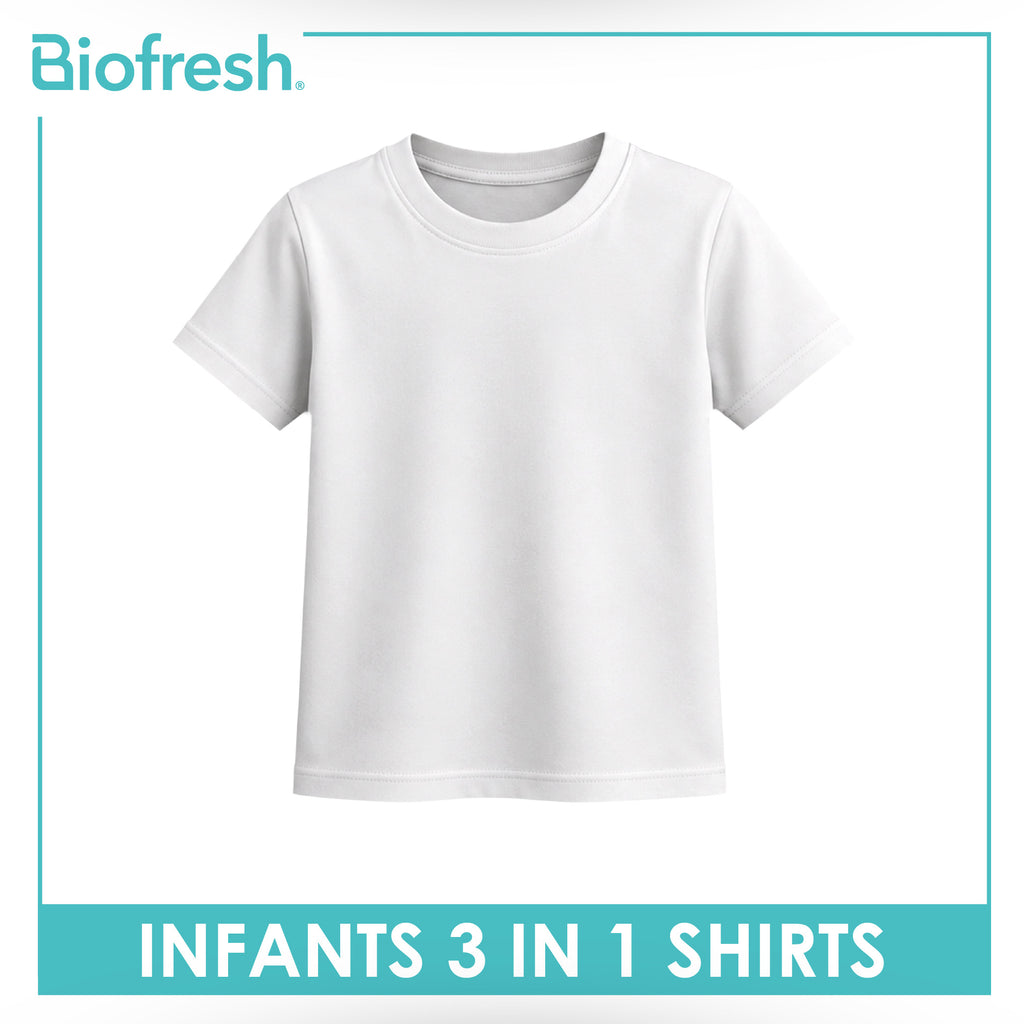 Biofresh Infants Antimicrobial Shirts 3 pieces in a pack UISRG611