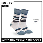 Bally Men's Cotton Crew Thin Casual Premium Socks 1 pair YMC614