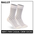 Bally Men's Cotton Crew Thin Casual Premium Socks 1 pair YMC611