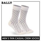 Bally Men's Cotton Crew Thin Casual Premium Socks 1 pair YMC611
