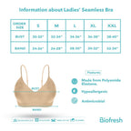 Biofresh Ladies’ Seamless Full Comfort Bra 1 piece ULBR623