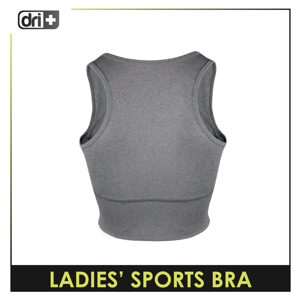 Dri plus Ladies’ Sports Bra 1 piece DULBR521