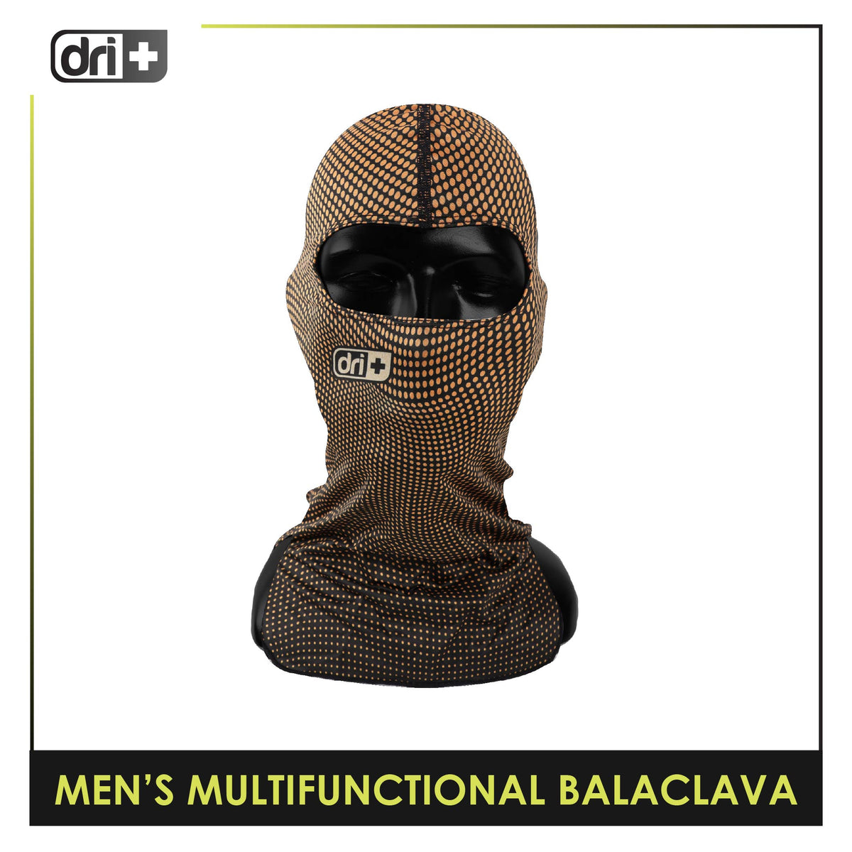 Dri Plus Men's Mirage Multifunctional Moisture Wicking Balaclava 1 piece DUMB624