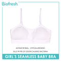 Biofresh Girls’ Antimicrobial Seamless Babybra 1 piece UGBR05