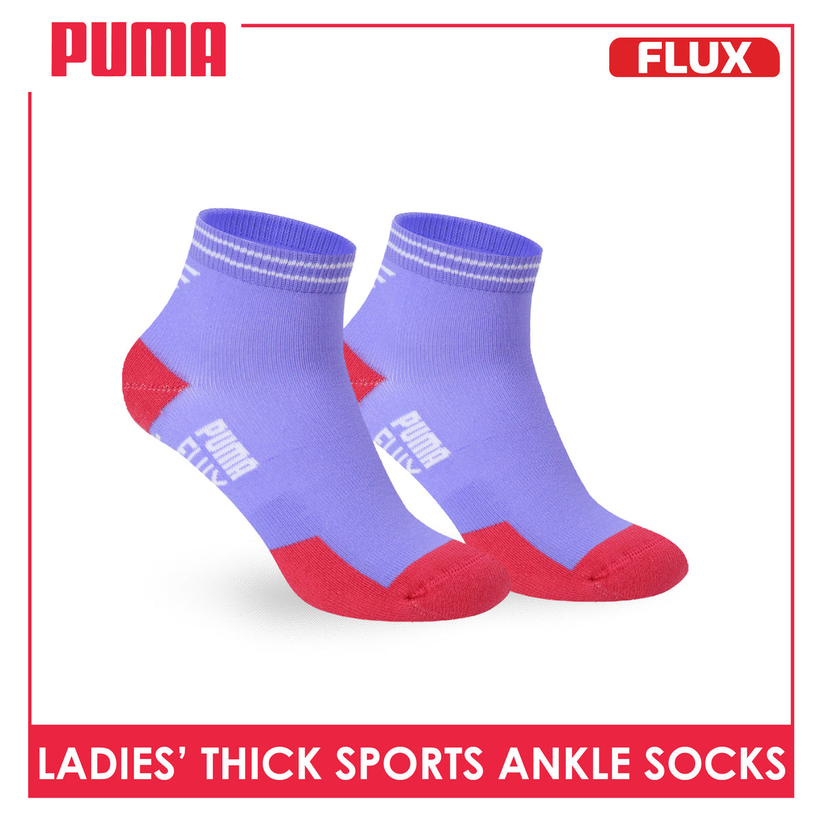 Puma Flux Ladies' Cotton Thick Sports Ankle Socks 1 pair ZLSK611