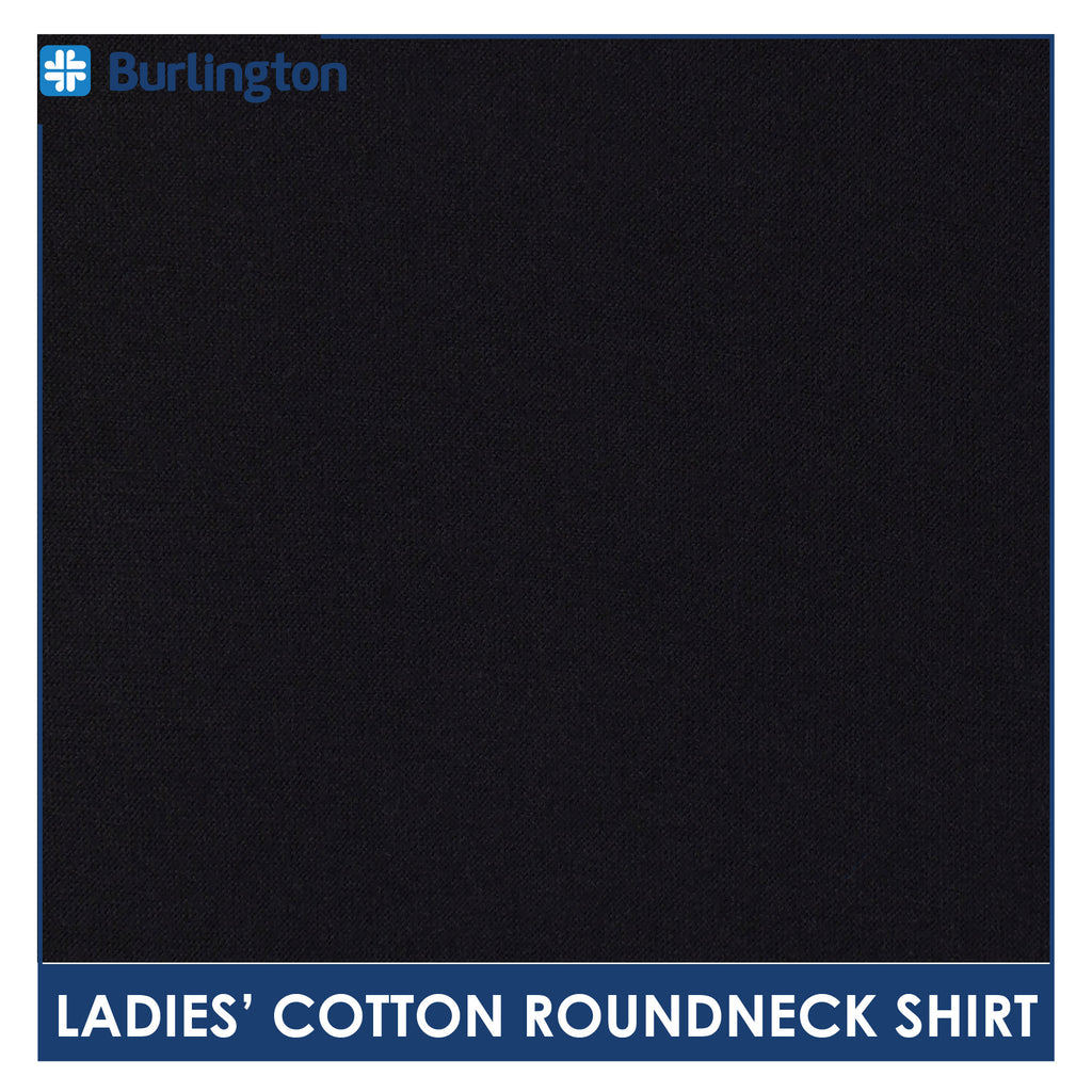 Burlington Ladies' Cotton Bearlington Women’s Month Roundneck Shirt 1pc TBLDSRWM1