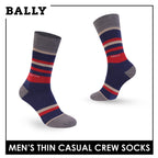 Bally Men's Cotton Crew Thin Casual Premium Socks 1 pair YMC614
