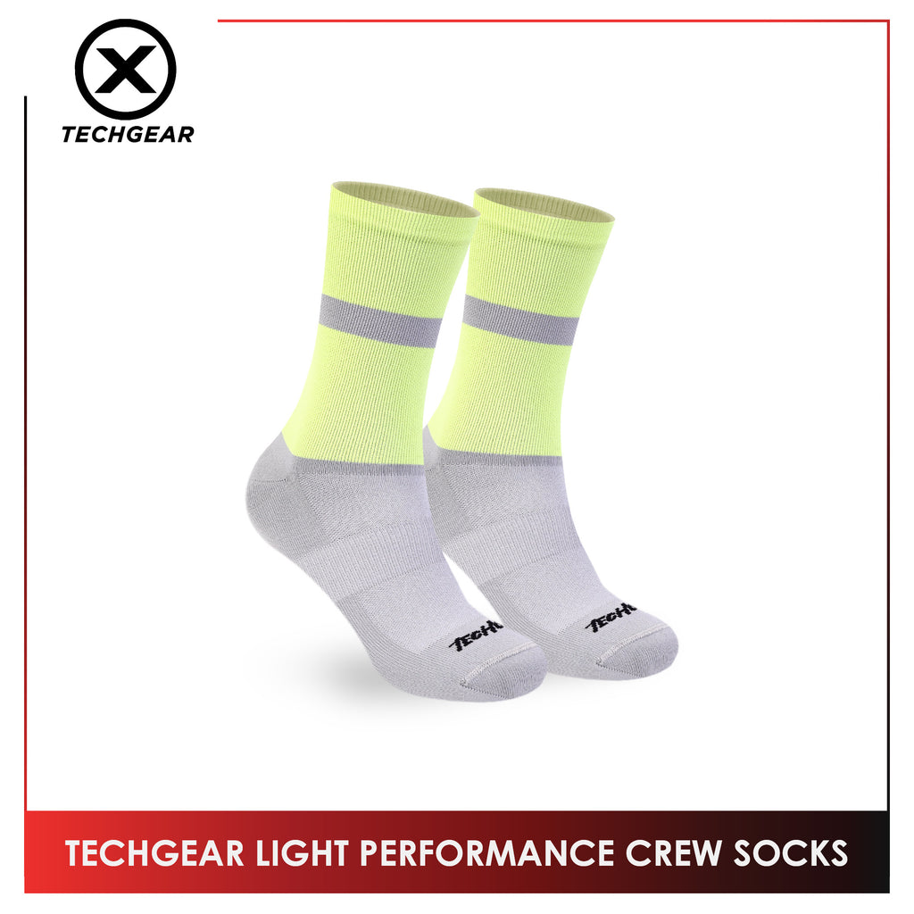 Burlington Men’s Techgear Light Performance Crew Socks 1 pair TGML611