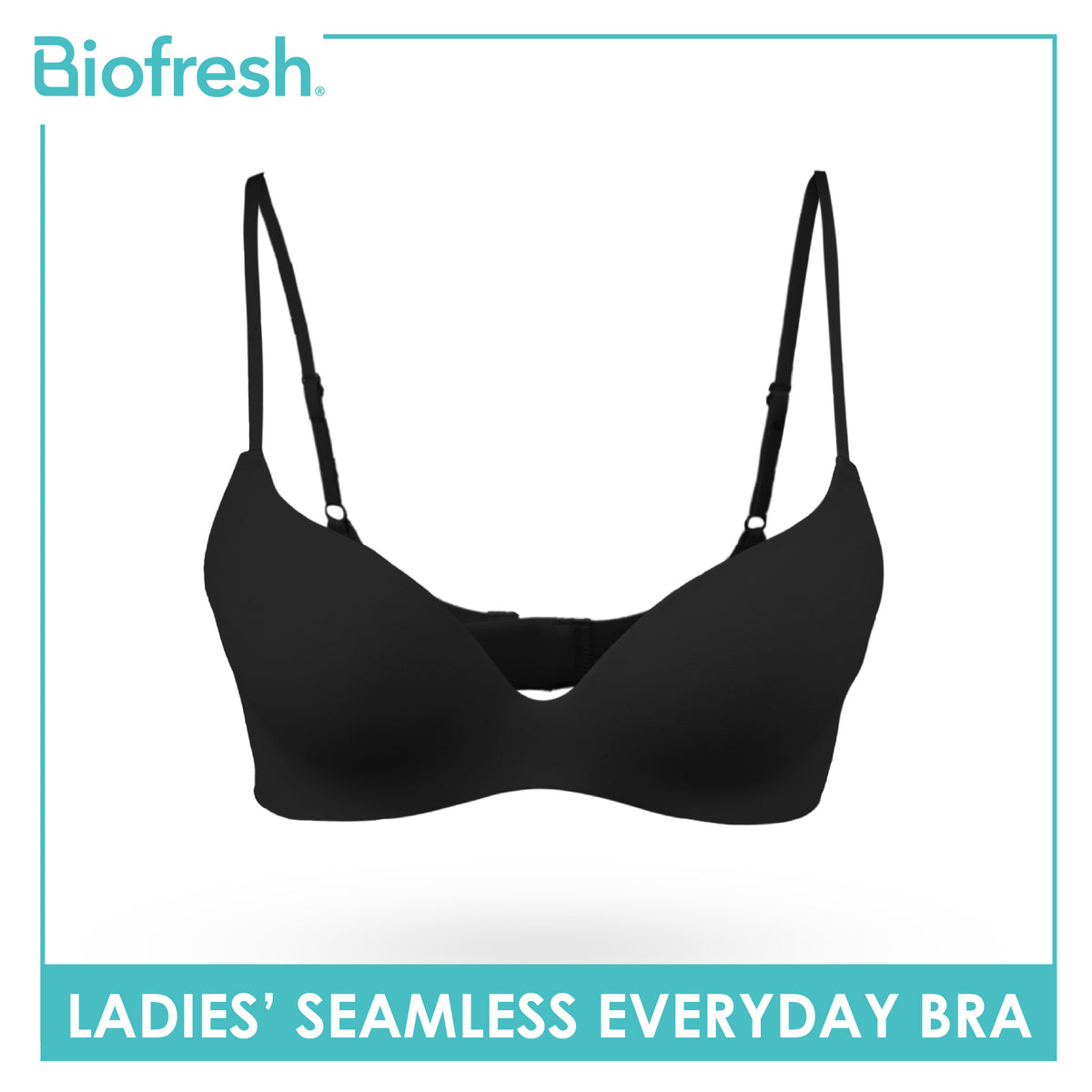 Biofresh Ladies’ Antimicrobial Seamless Everyday Bra 1 piece ULBR622