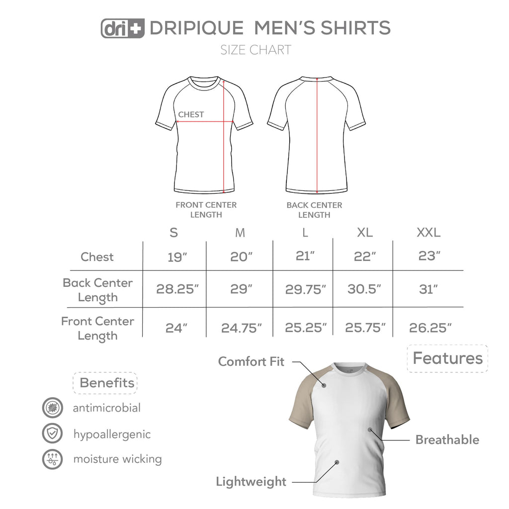 Dri Plus Men’s DRIPIQUE Collection Shirt 1pc DUMSRN531