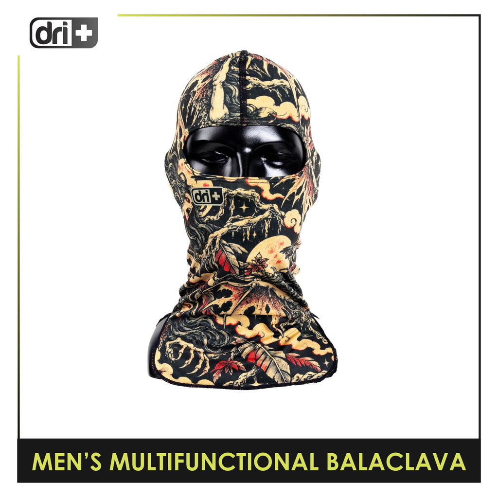 Dri Plus Men's Mystical Six Washable Moisture Wicking Balaclava 1 piece DUMB631