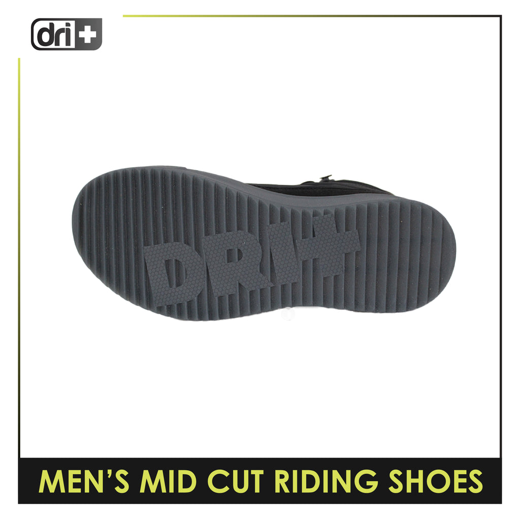 Dri Plus Men’s DRI+RIDE Torque Suede Leather Mid Cut Sneaker Shoes HDMH532