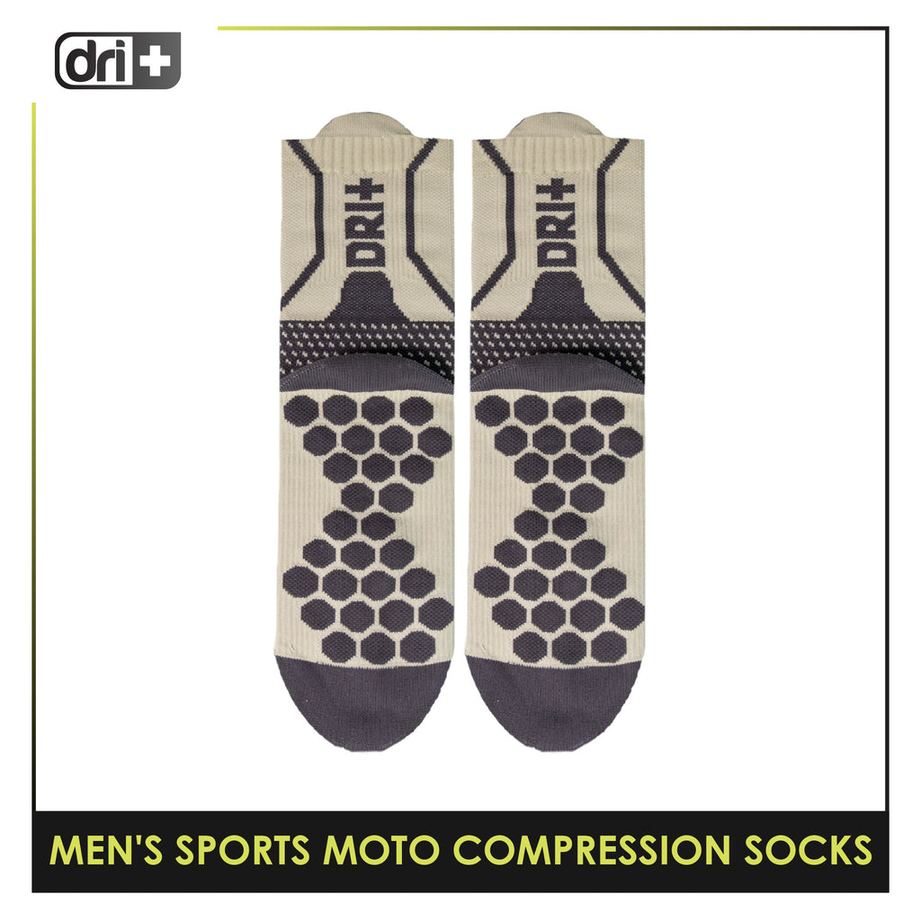 Dri plus Men’s Sports Moto Compression Socks 1 pair DMS631