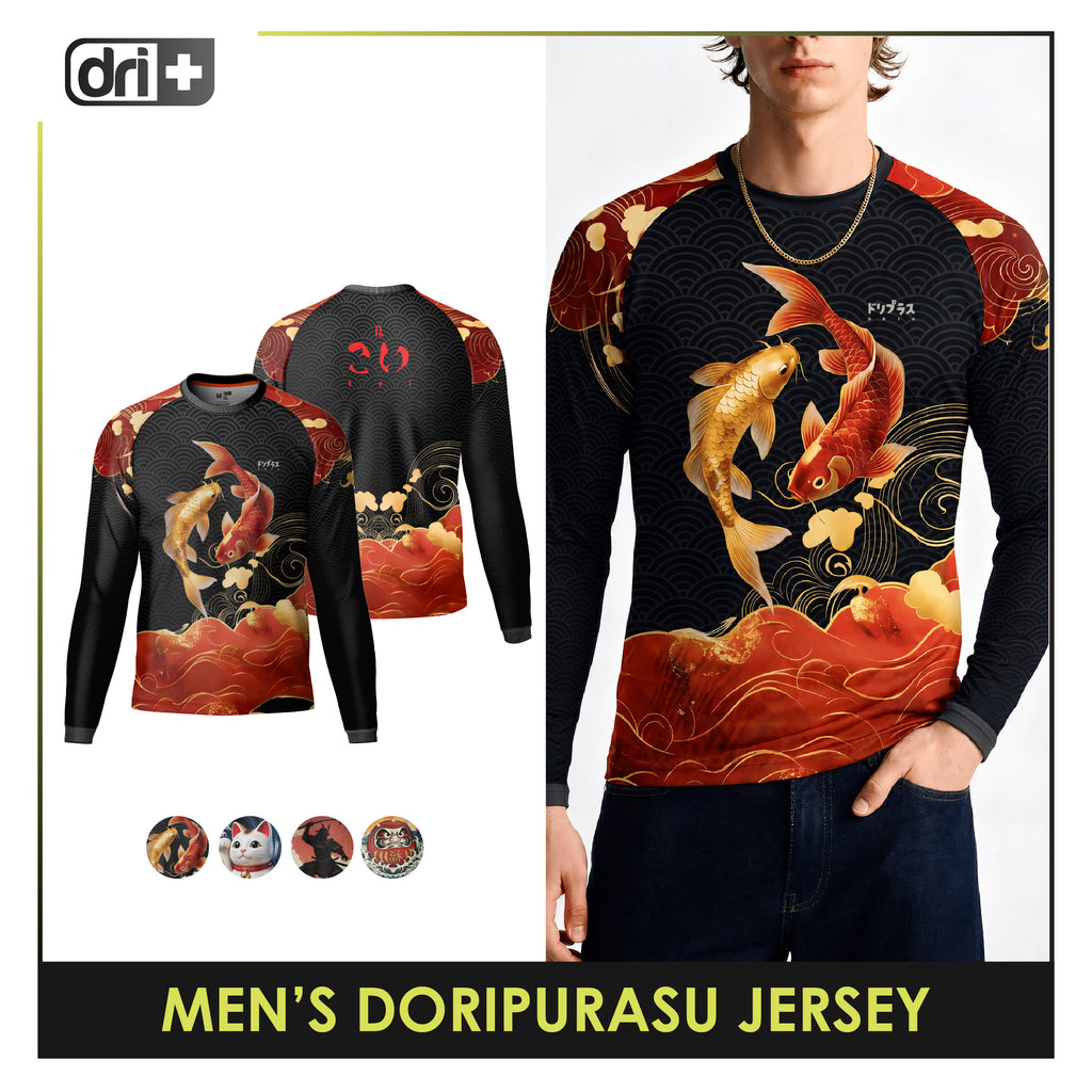 Dri Plus Men's Doripurasu Motorcycle Jersey Long Sleeve 1 piece DUMSRL611