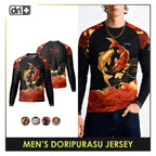 Dri Plus Men's Doripurasu Motorcycle Jersey Long Sleeve 1 piece DUMSRL611