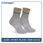 Burlington Ladies’ Pilates Sports Crew Socks 1 pair BLGS531