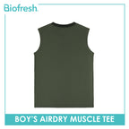 Biofresh Active Kids Boys AirDry Muscle Tee 1 piece MUBSM531
