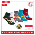 Puma Boys' Gripper Anti Slip Thin Casual Ankle Socks 1 pair PBCR632
