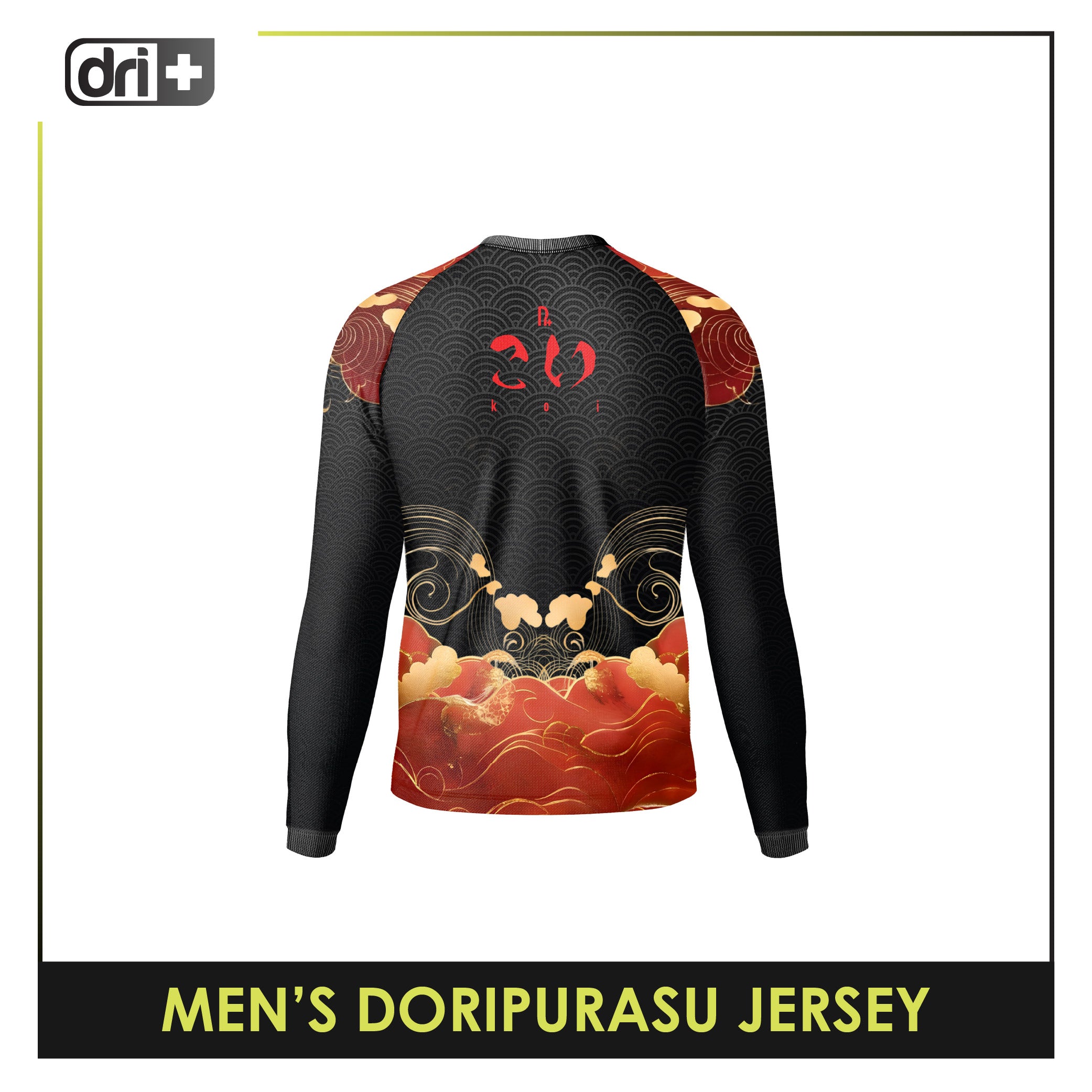 Dri Plus Men's Doripurasu Motorcycle Jersey Long Sleeve 1 piece DUMSRL611