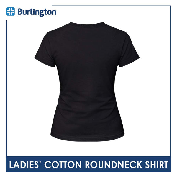 Burlington Ladies' Cotton Bearlington Women’s Month Roundneck Shirt 1pc TBLDSRWM4