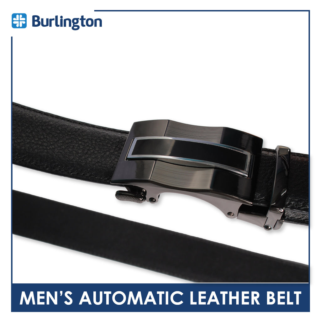 Burlington Men's Automatic Genuine Leather Belt 1 piece JMLA4101