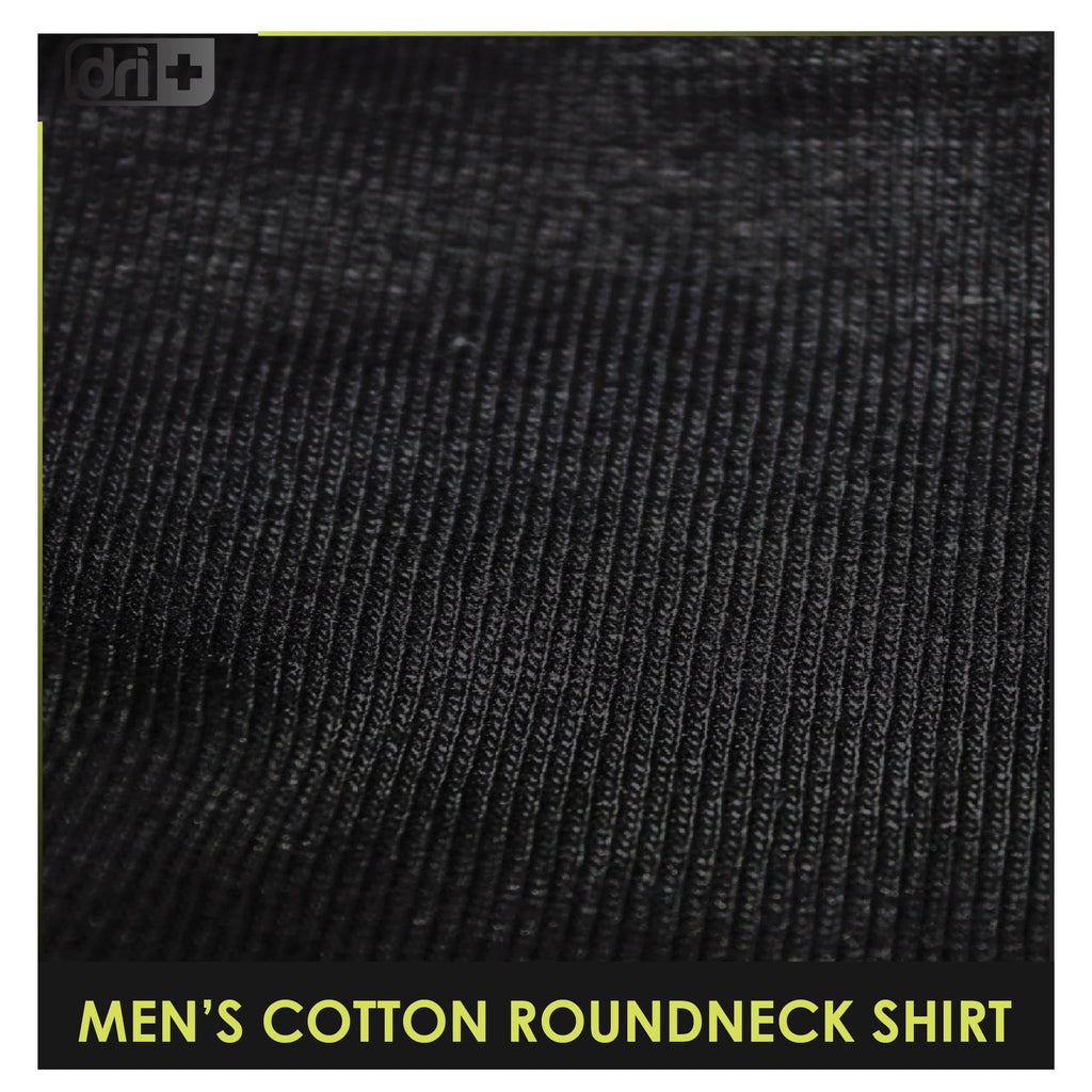 Dri Plus Men’s Anti-Odor Sweat Wicking Cotton The Good Evil Roundneck Shirt 1 piece DUMSRC612