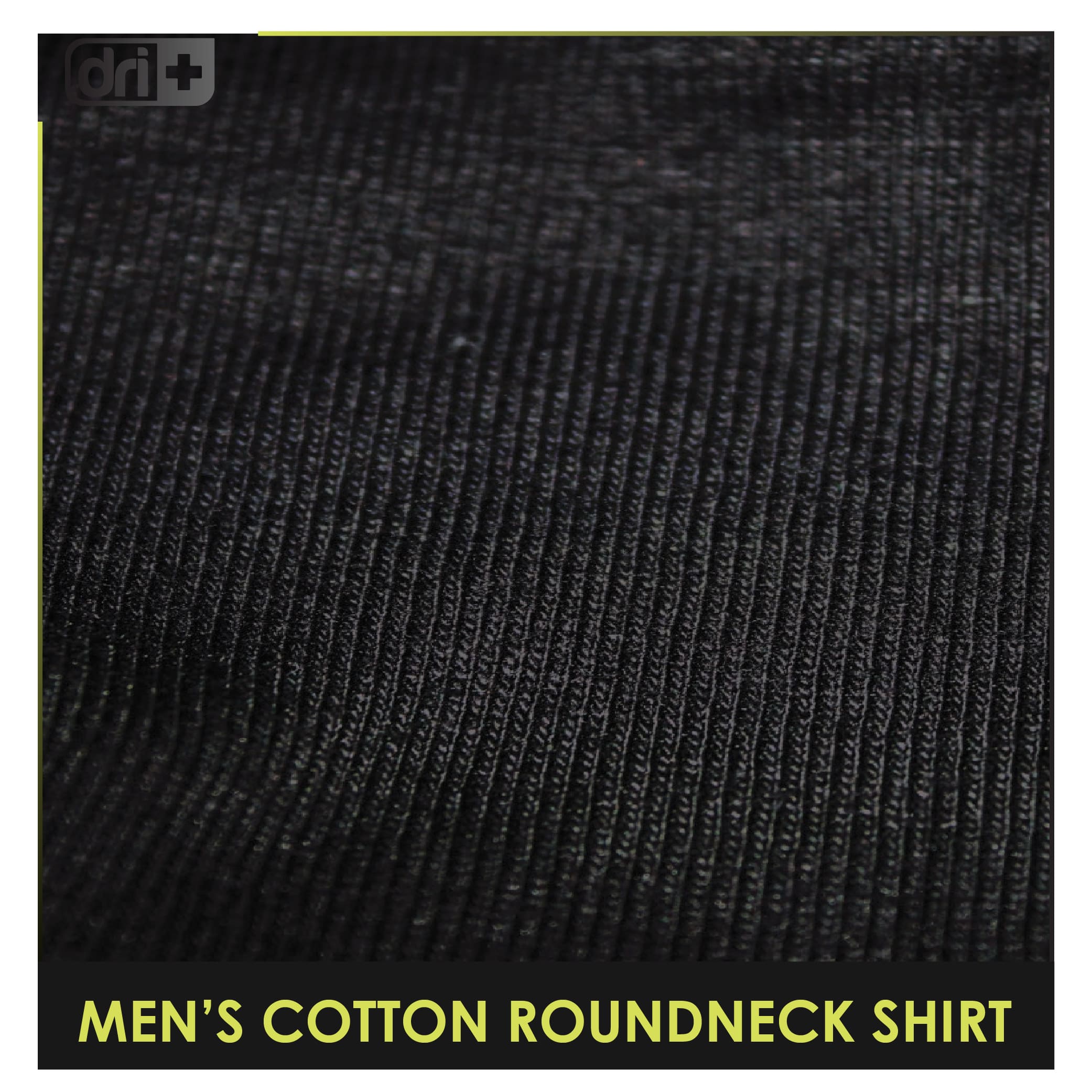 Dri Plus Men’s Anti-Odor Sweat Wicking Cotton The Good Evil Roundneck Shirt 1 piece DUMSRC612