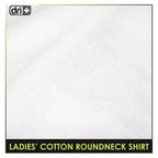 Dri plus Ladies’ Cooltura Anti-Odor Sweat Wicking Cotton Roundneck Shirt Collection 1 pc DULSRC612