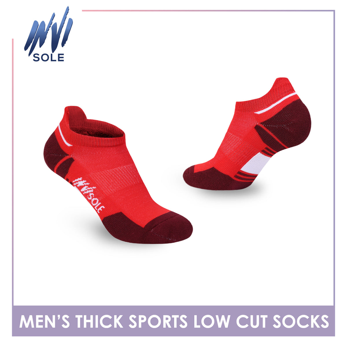 Burlington Invisole Men’s Thick Sports Low Cut Socks 1 pair XMVS611