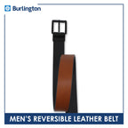 Burlington Men's Reversible Genuine Leather Belt 1 piece JMLR511