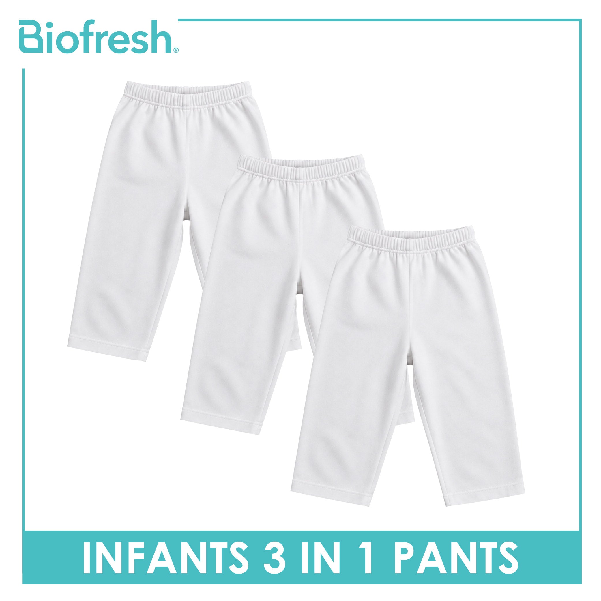 Biofresh Infants Antimicrobial Pants 3 pieces in a pack UIPG611