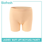 Biofresh Ladies’ Antimicrobial Padded Butt Lift Boyleg Panty 1 piece ULBBL531