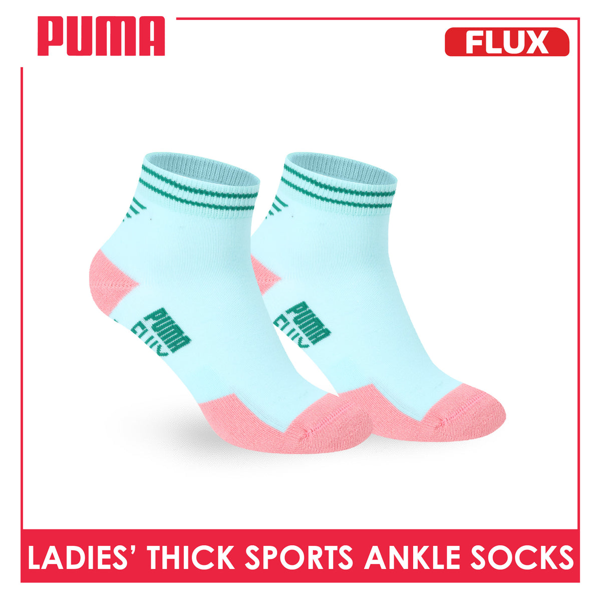 Puma Flux Ladies' Cotton Thick Sports Ankle Socks 1 pair ZLSK611