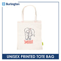 Burlington Unisex Printed Canvas Tote Bag BTONFREE (Free Gift, Do not buy)