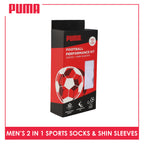 Puma Men’s Thick Sports Football Performance Kit Socks and Shin Sleeves PMFBS01