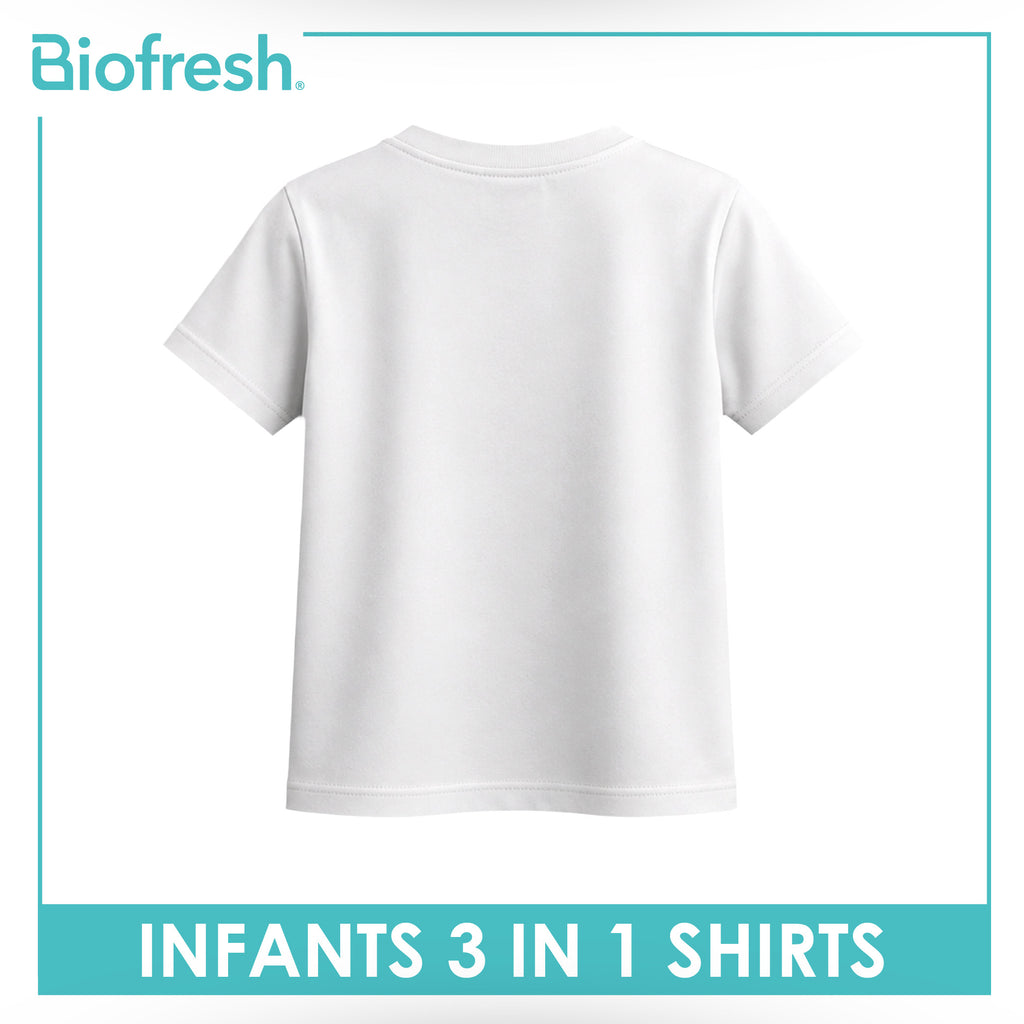 Biofresh Infants Antimicrobial Shirts 3 pieces in a pack UISRG611