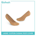 Biofresh Ladies' Sweat Absorbent No Show Lite Thin Casual Socks 3 pairs in a pack RLFG1