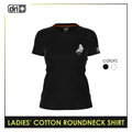 Dri plus Ladies’ Cooltura Anti-Odor Sweat Wicking Cotton Roundneck Shirt Collection 1 pc DULSRC611