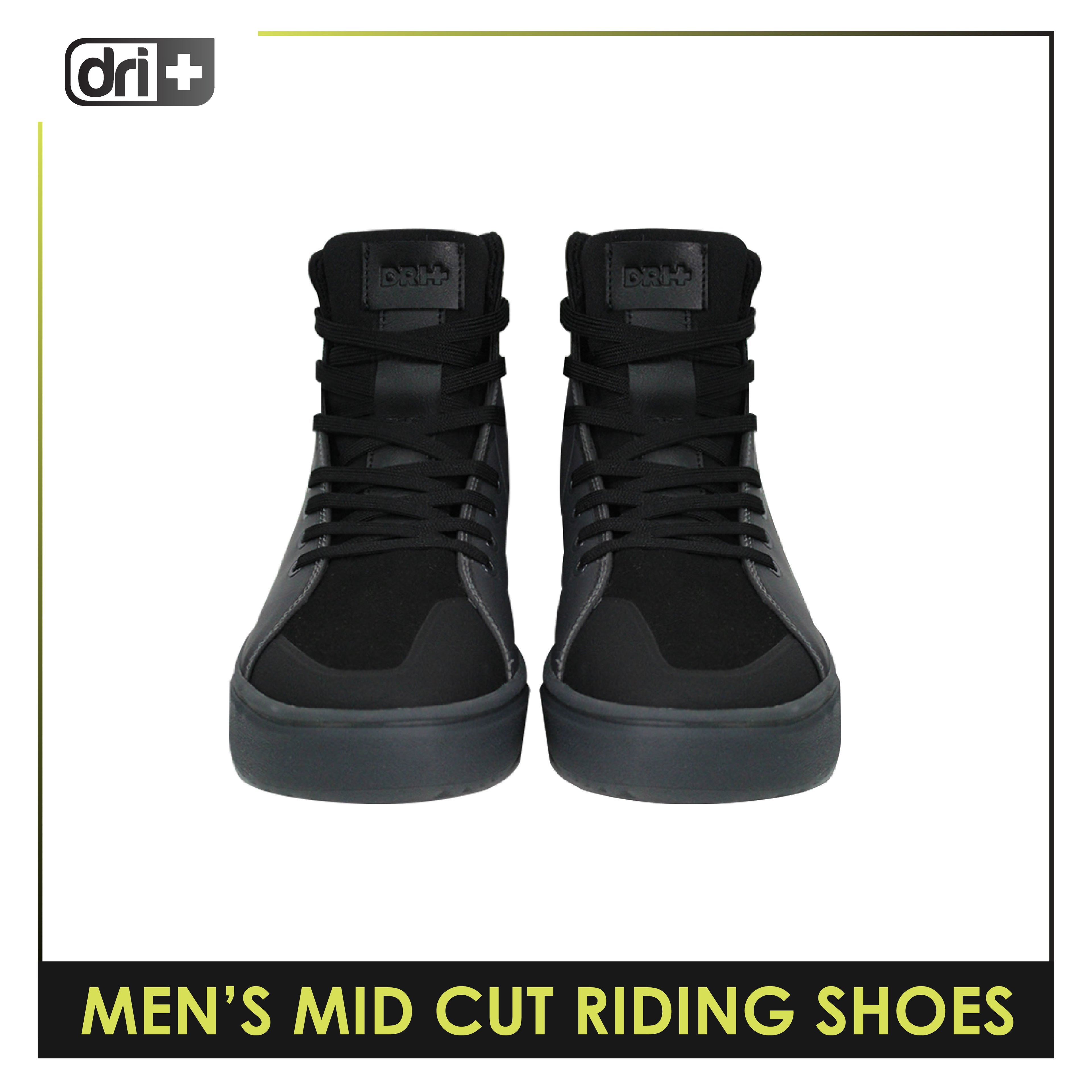 Dri Plus Men’s DRI+RIDE Torque Suede Leather Mid Cut Sneaker Shoes HDMH532