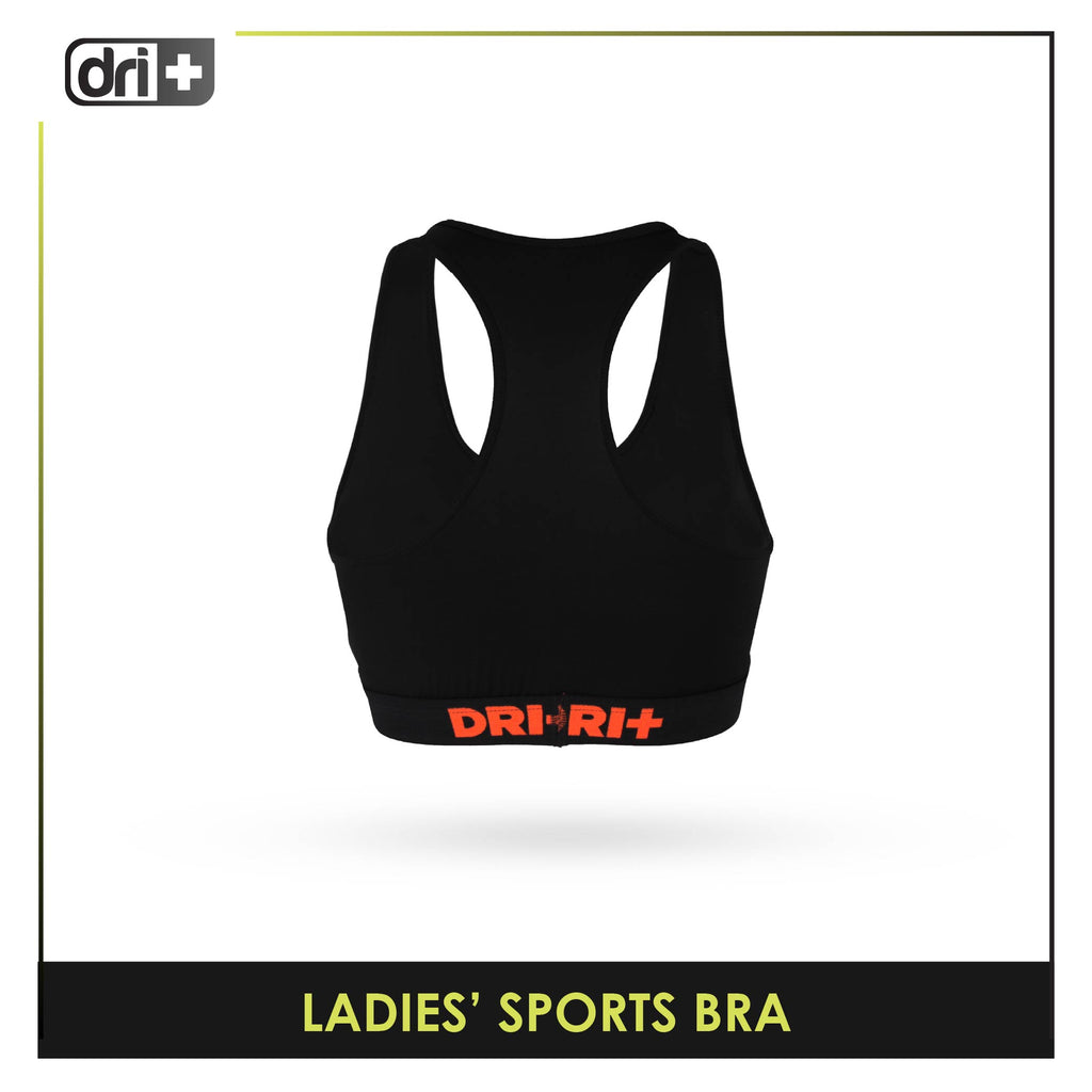 Dri plus Ladies’ Sports Bra 1 piece DULBR4201