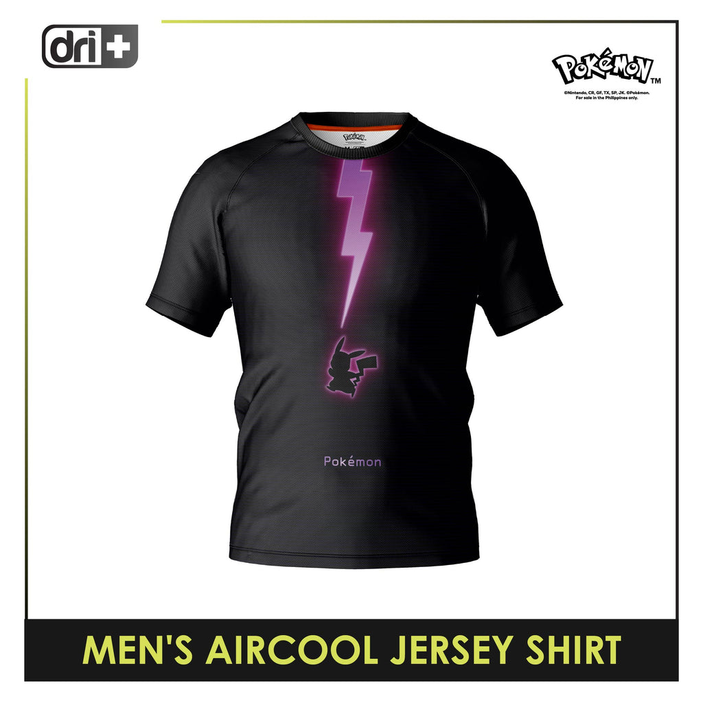 Dri Plus Men’s Pokemon Collection Aircool Jersey Shirt 1 pc PKDUMSRD534