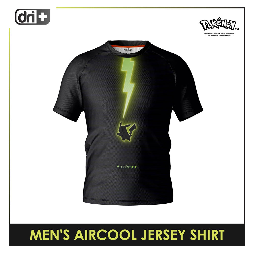 Dri Plus Men’s Pokemon Collection Aircool Jersey Shirt 1 pc PKDUMSRD531