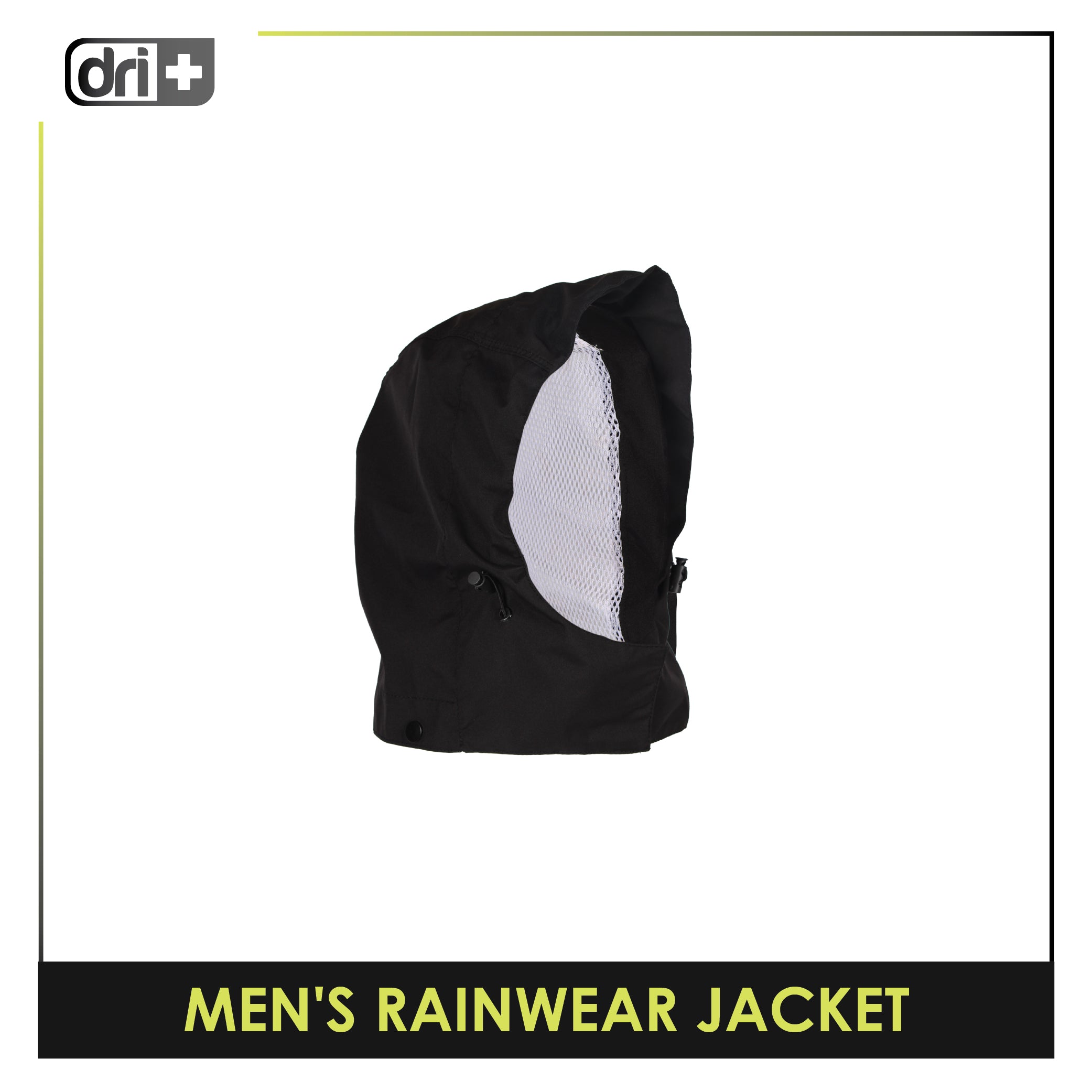 Dri Plus Men’s Lightweight Quick Dri Rainstorm Waterproof Rainwear Jackets 1 piece DMRWJ531